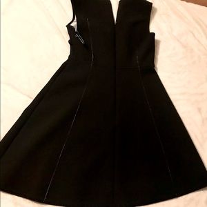 Black halogen dress